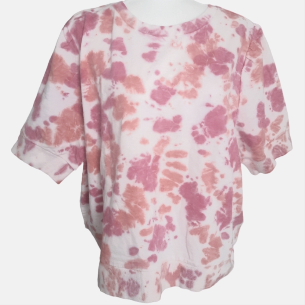 Sonoma short sleeve tye dye crew neck sweatshirt size XXL